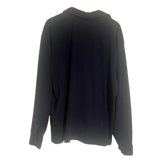 Hart Schaffner Marx blue navy Long Sleeve Shirt xl - Picture 4 of 7